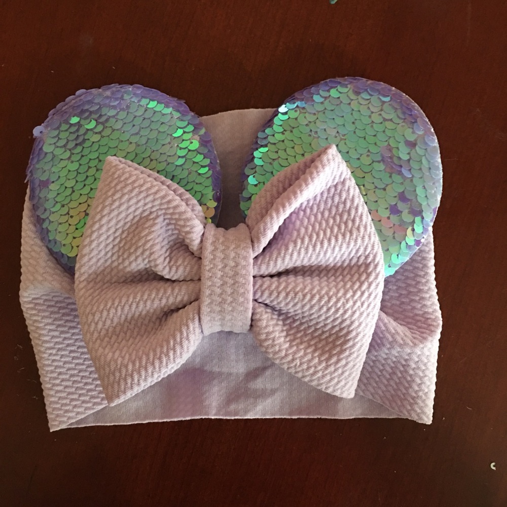 Purple Disney headwrap